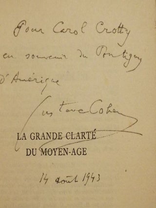 LA GRANDE CLARTE DU MOYEN-AGE