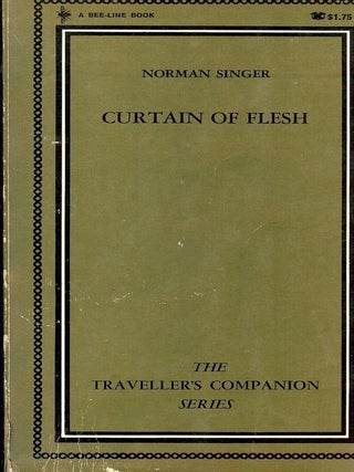 Item #34414 CURTAIN OF FLESH. Norman SINGER