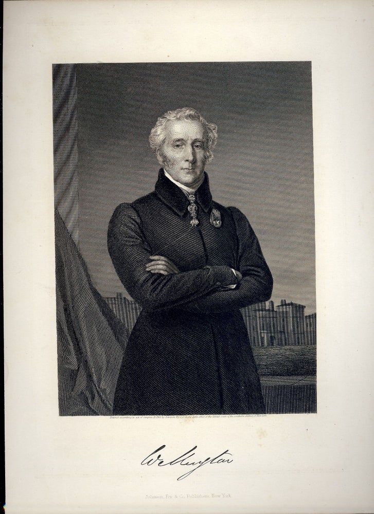 Item #34472 Steel-Engraved Portrait. Duke of Wellington ARTHUR.