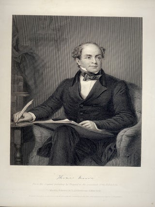 Item #34473 Steel-Engraved Portrait. Thomas MOORE