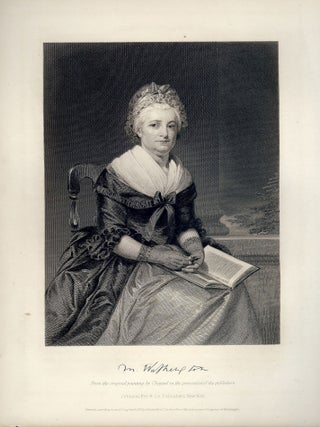 Item #34487 Steel-Engraved Portrait. Martha WASHINGTON