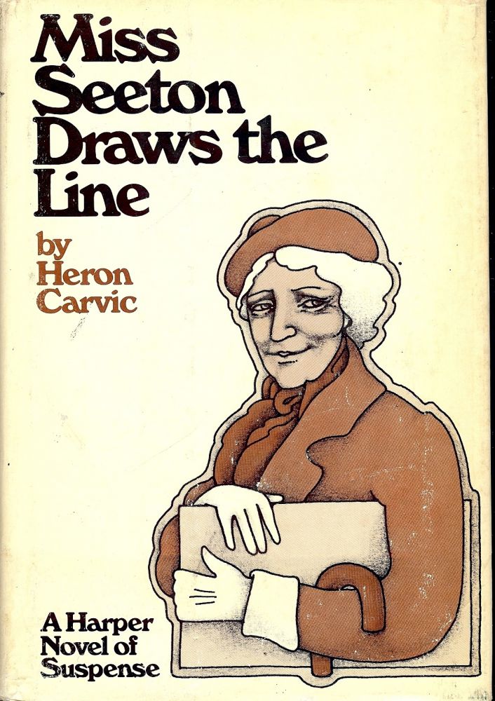 Item #3474 MISS SEETON DRAWS THE LINE. Heron CARVIC.
