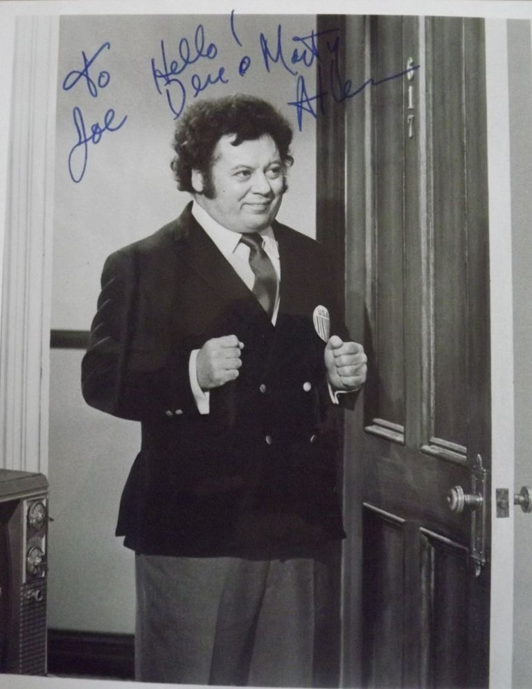 Item #35225 Signed Photograph. Marty ALLEN.