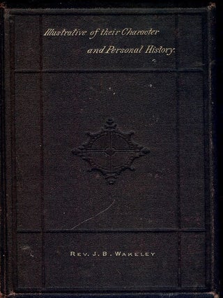 Item #35423 ANECDOTES OF THE WESLEYS. J. B WAKELEY