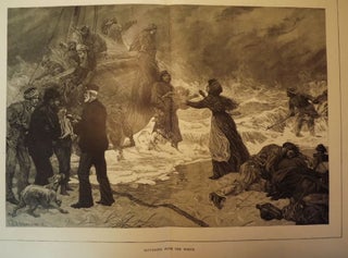 Item #3556 LIFE-SAVING: RETURN FROM THE WRECK. HARPER'S WEEKLY