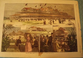 Item #3565 LONG BEACH: NEW SUMMER RESORT, 1880. HARPER'S WEEKLY