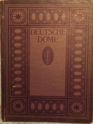 Item #383 DEUTSCHE DOME DES MITTELALTERS. Wilhelm PINDER