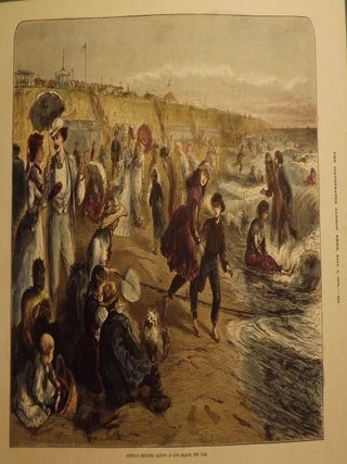 Item #38317 LONG BRANCH: BATHING. ILLUSTRATED LONDON NEWS