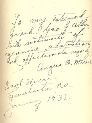 PUBLIC PAPERS AND LETTERS OF ANGUS WILTON McLEAN