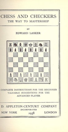 CHESS AND CHECKERS: THE WAY TO MASTERSHIP