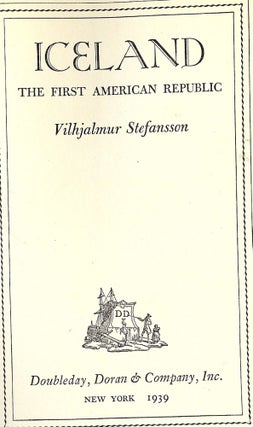 ICELAND: THE FIRST AMERICAN REPUBLIC