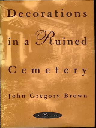 Item #4155 DECORATIONS IN A RUINED CEMETERY. John Gregory BROWN