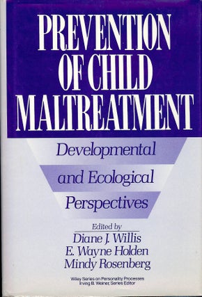 Item #4227 PREVENTION OF CHILD MALTREATMENT. Diane J. WILLIS