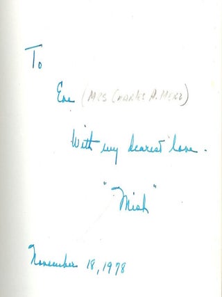 MIM'S MEMOIRS 1900-1978