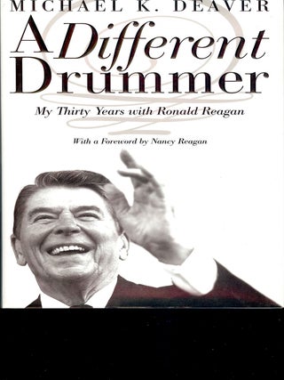 Item #4242 A DIFFERENT DRUMMER. Michael K. DEAVER