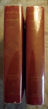 ROMOLA IN TWO VOLUMES, ORIGINAL DUST JACKETS