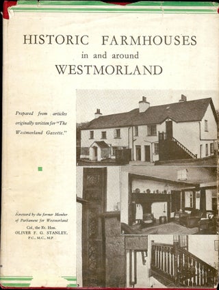 Item #4265 HISTORIC FARMHOUSES IN AND AROUND WESTMORLAND. J. H. PALMER