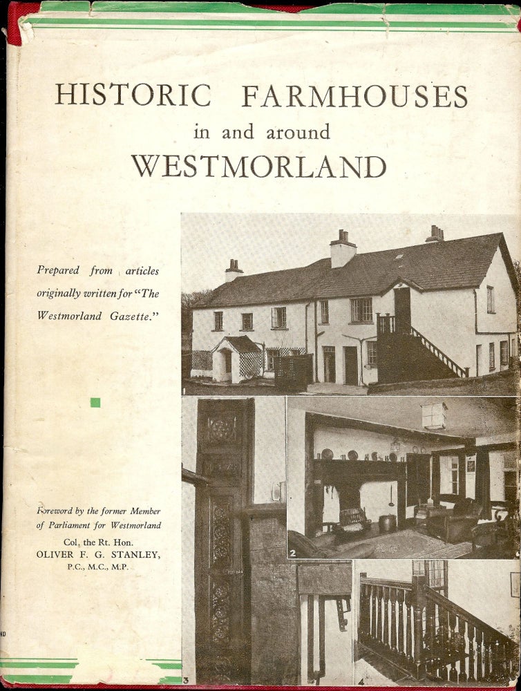 Item #4265 HISTORIC FARMHOUSES IN AND AROUND WESTMORLAND. J. H. PALMER.