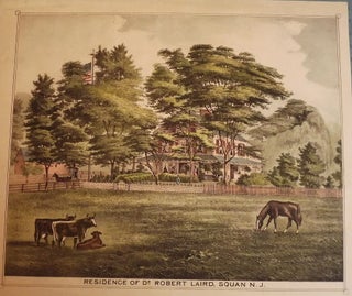 Item #42881 MANASQUAN: DR. ROBERT LAIRD RESIDENCE. WOOLMAN AND ROSE ATLAS OF THE NEW JERSEY COAST