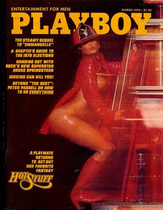 Item #43501 "THE AUTUMN DOG." In Playboy magazine, March 1976. Paul THEROUX