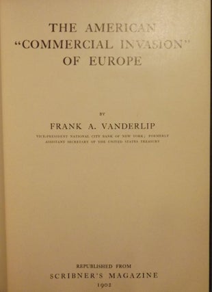 THE AMERICAN COMMERCIAL INVASION OF EUROPE