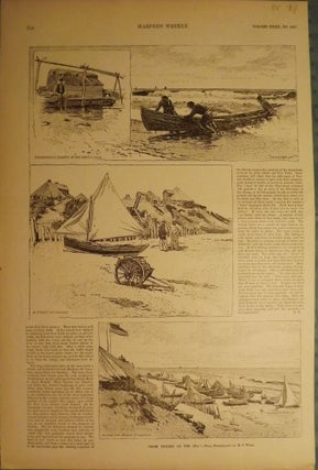 Item #44218 SEA BRIGHT: NAUVOO- SOME TOILERS OF THE SEA. HARPER'S WEEKLY