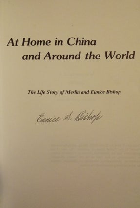 AT HOME IN CHINA AND AROUND THE WORLD