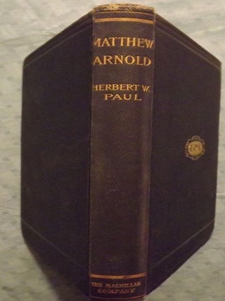 MATTHEW ARNOLD