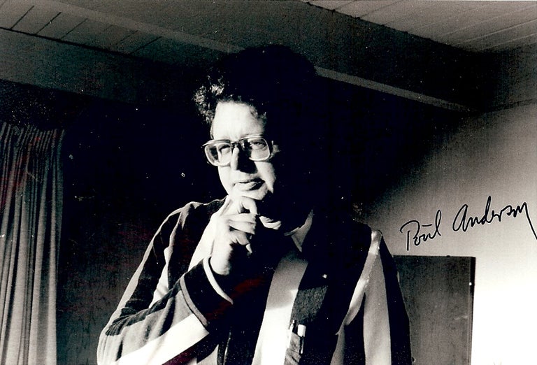 Item #464 Signed Photograph. Poul ANDERSON.