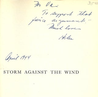 STORM AGAINST THE WIND