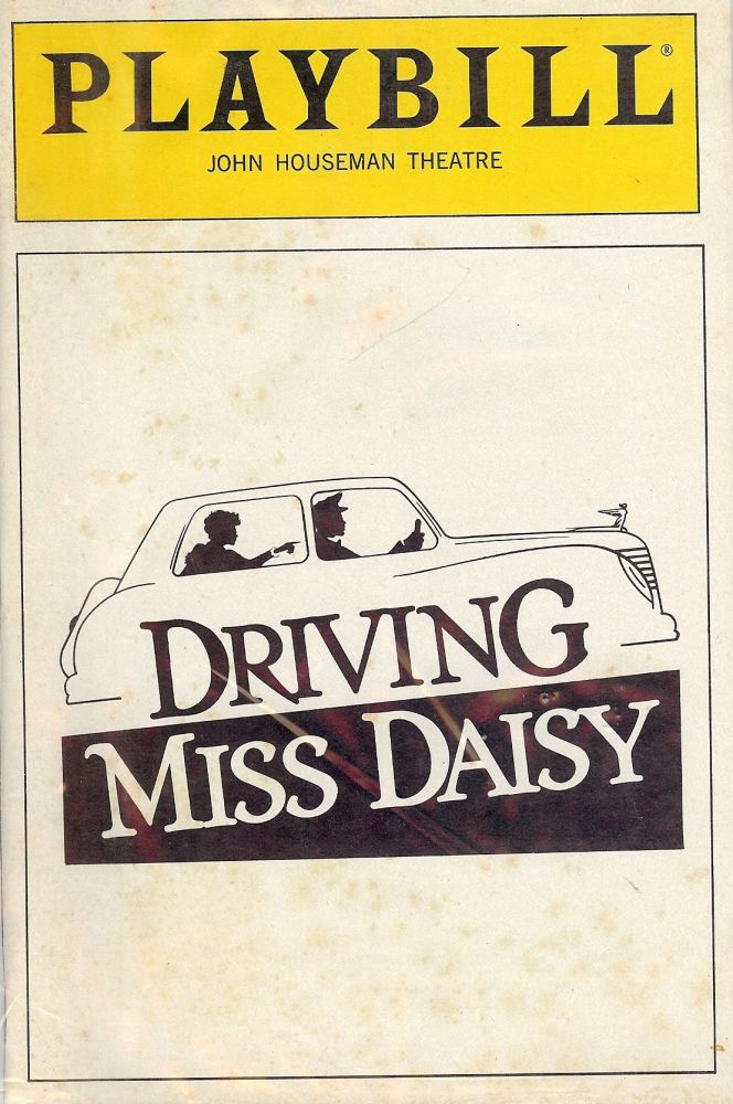 Item #46836 DRIVING MISS DAISY PLAYBILL PROGRAM. Alfred UHRY.