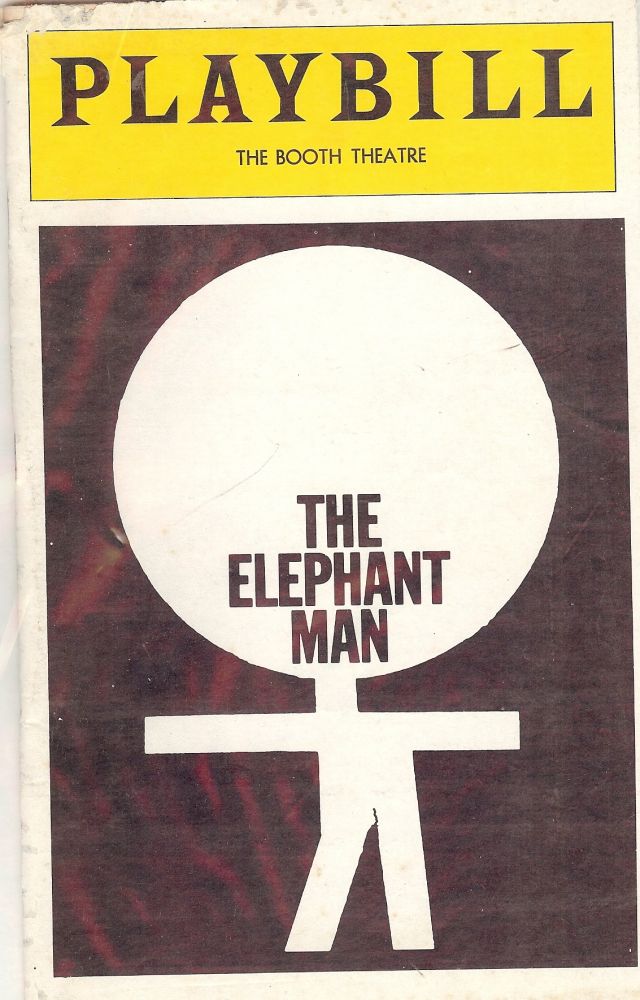 Item #46846 THE ELEPHANT MAN PLAYBILL PROGRAM. Bernard POMERANCE.