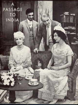 Item #46853 A PASSAGE TO INDIA PLAYBILL PROGRAM. E. M FORSTER