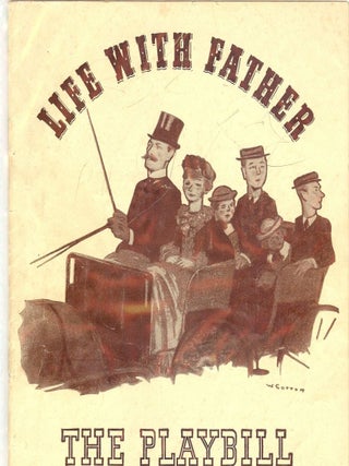 Item #46855 LIFE WITH FATHER PLAYBILL PROGRAM. Clarence DAY