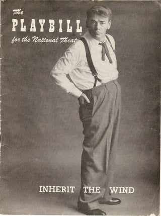 Item #46860 INHERIT THE WIND PLAYBILL PROGRAM. Paul MUNI