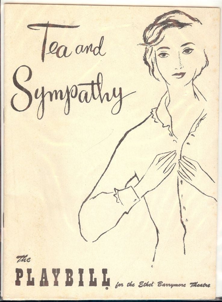 Item #46861 TEA AND SYMPATHY PLAYBILL PROGRAM. Deborah KERR.