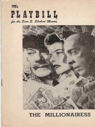 Item #46863 THE MILLIONAIRESS. Katherine HEPBURN