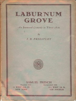 Item #46965 LABURNUM GROVE. J. B PRIESTLEY