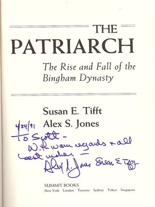 THE PATRIARCH: THE RISE AND FALL OF THE BINGHAM DYNASTY