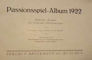 PASSIONSSPIEL: ALBUM 1922