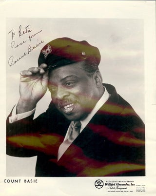 Item #475 Signed Photograph. Count BASIE