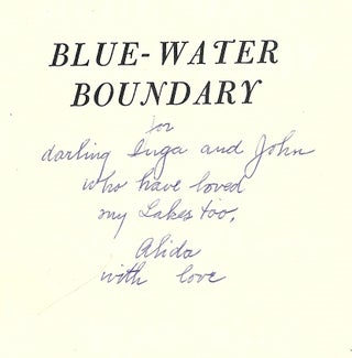BLUE-WATER BOUNDARY