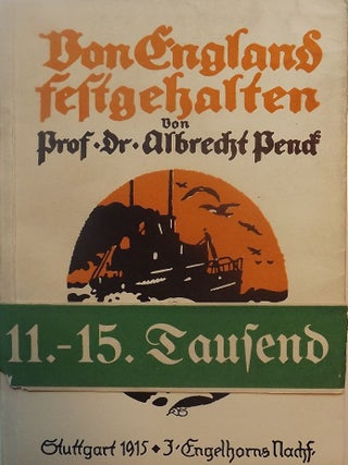 Item #47960 BON ENGLAND FEFTGEHALTEN. von Albrecht BEND