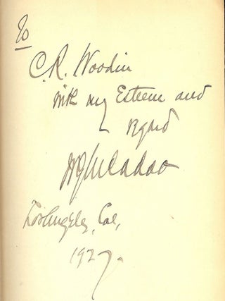 McADOO: THE MAN AND HIS TIMES, A PANORAMA IN DEMOCRACY