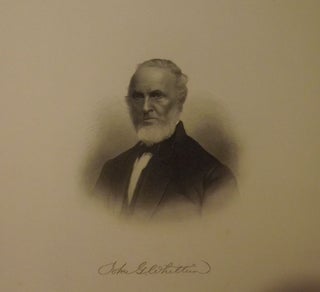 Item #4862 Steel-Engraved Portrait. JOHN GREENLEAF WHITTIER