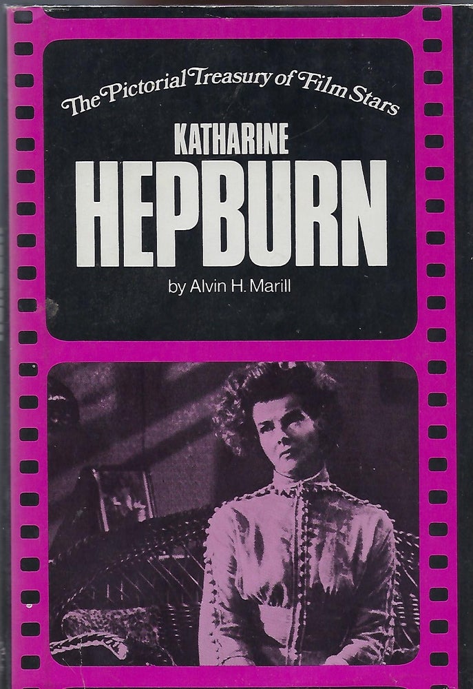 Item #487 KATHARINE HEPBURN: PICTORIAL TREASURY OF FILM STARS. Katharine HEPBURN.