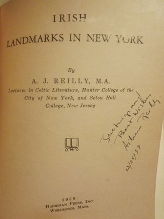 IRISH LANDMARKS IN NEW YORK