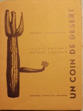 Item #49514 UN COIN DE DESERT. Harry TORCZYNER