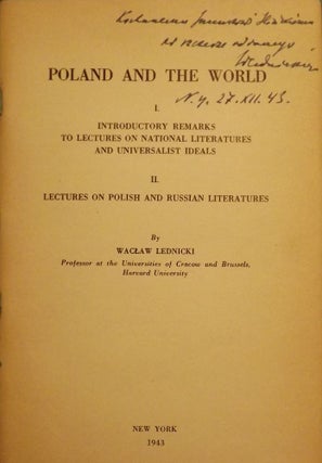 POLAND AND THE WORLD