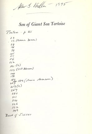 SON OF GIANT SEA TORTOISE: COMPETITIONS FROM NEW YORK MAGAZINE